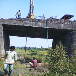Vapi Bridge Rock Investigation Geo Technical Drilling